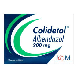 COLIDETOL 200 MG 2 TABLETAS RECUBIERTAS