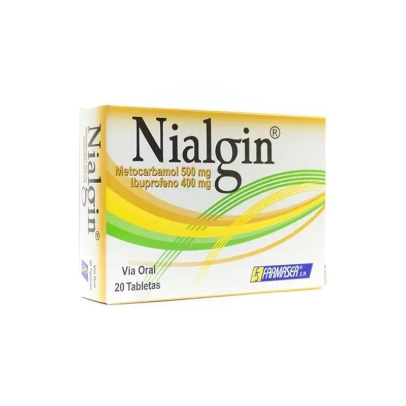 NIALGIN 500/400MG 20 TABLETAS