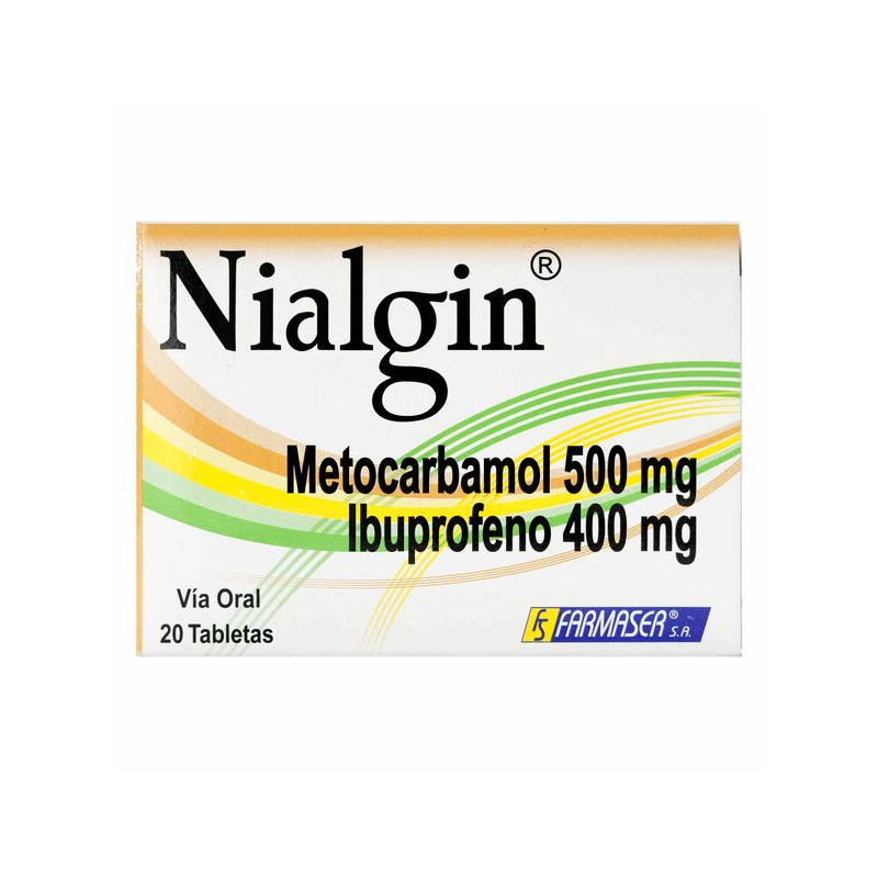 NIALGIN 500/400MG 20 TABLETAS