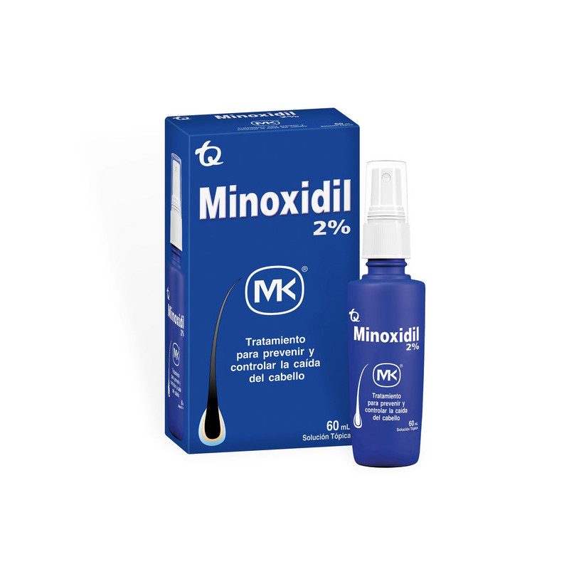 MINOXIDIL LOCION CAPILAR 2% 60 ML MK