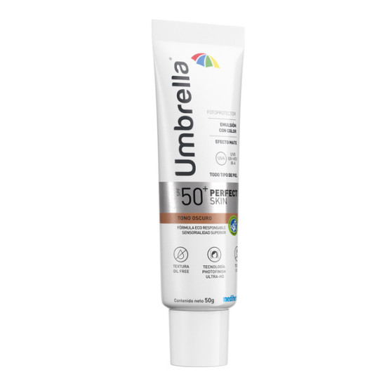 UMBRELLA EMULSION PERFECT SKIN OSCURO SPF50 50 G