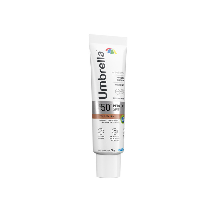 UMBRELLA EMULSION PERFECT SKIN OSCURO SPF50 50 G