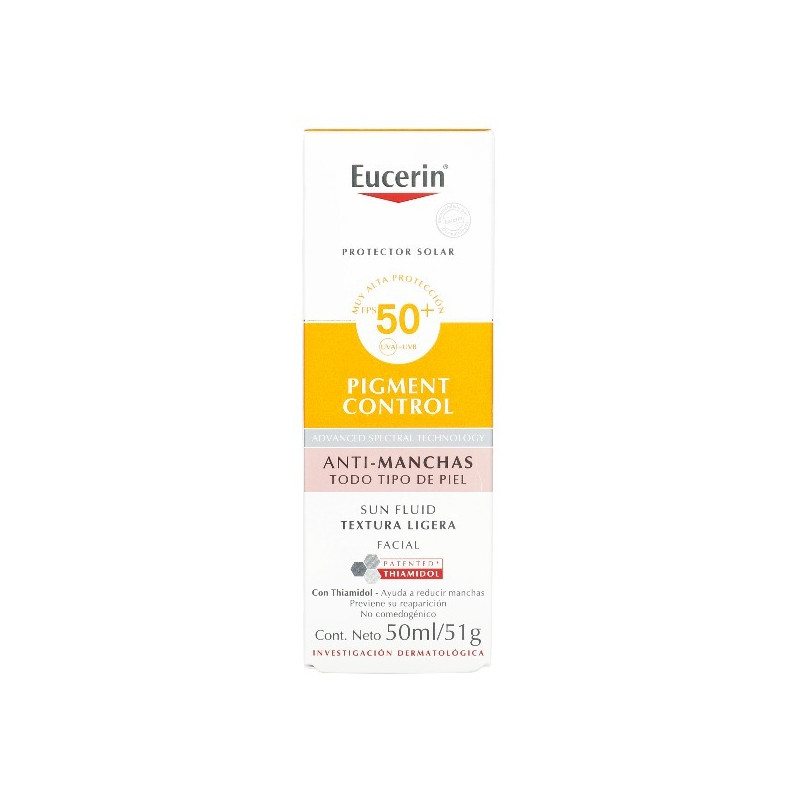 EUCERIN PIGMENT CONTROL ANTI MANCHAS FPS50+ 50 ML