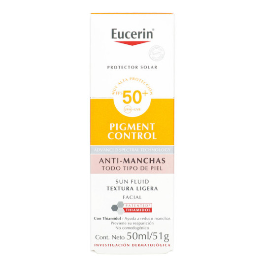 EUCERIN PIGMENT CONTROL ANTI MANCHAS FPS50+ 50 ML