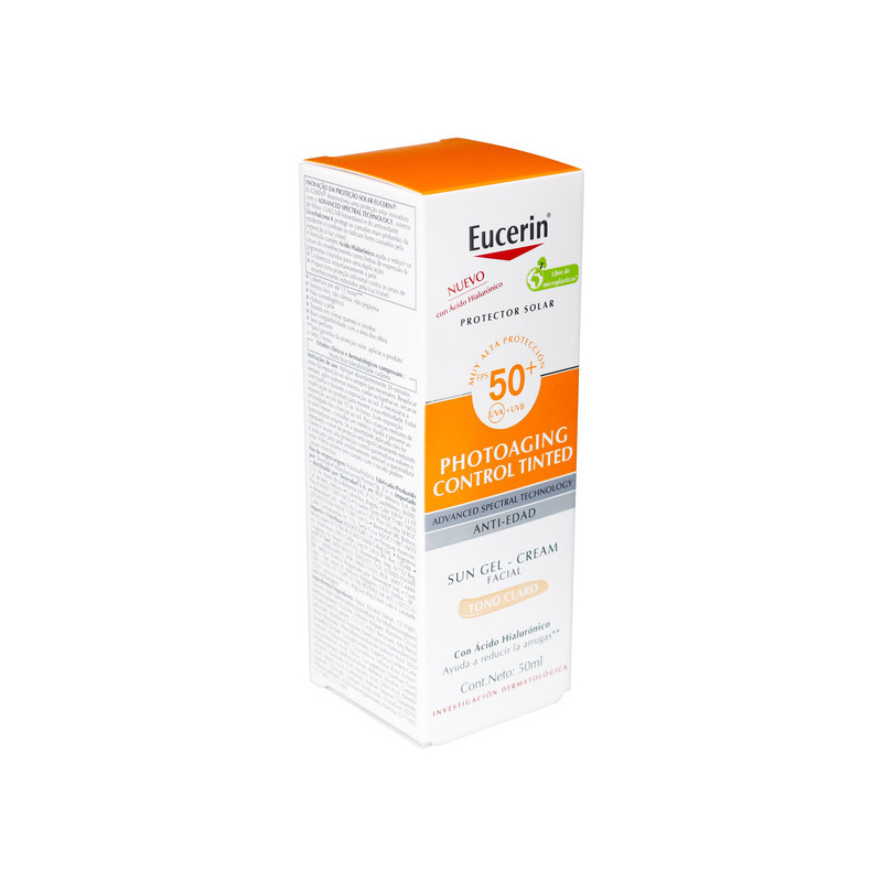 EUCERIN PHOTOAGING CONTROL TINTED TONO CLARO FPS50 50ML