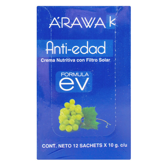 ARAWAK CREMA ANTI EDAD FPS15 10 G 12 SOBRES