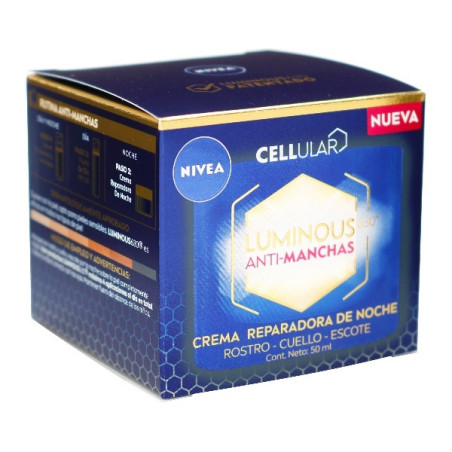NIVEA CELLULAR LUMINOUS ANTI MANCHAS NOCHE 50 ML