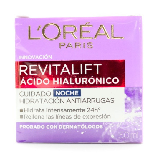 REVITALIFT ACIDO HIALURONICO NOCHE 50 ML