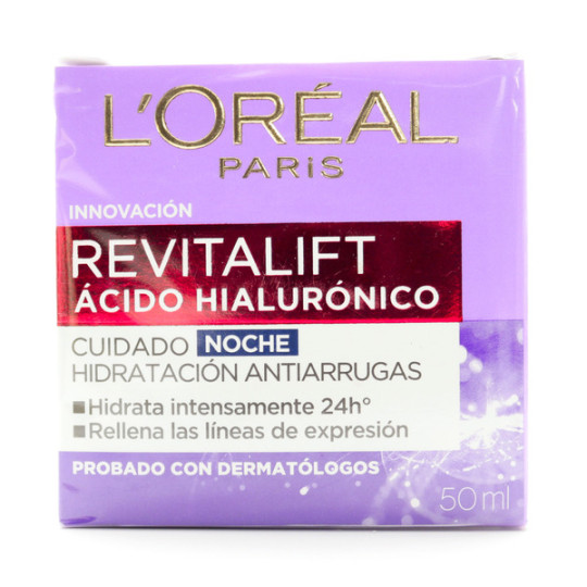 REVITALIFT ACIDO HIALURONICO NOCHE 50 ML