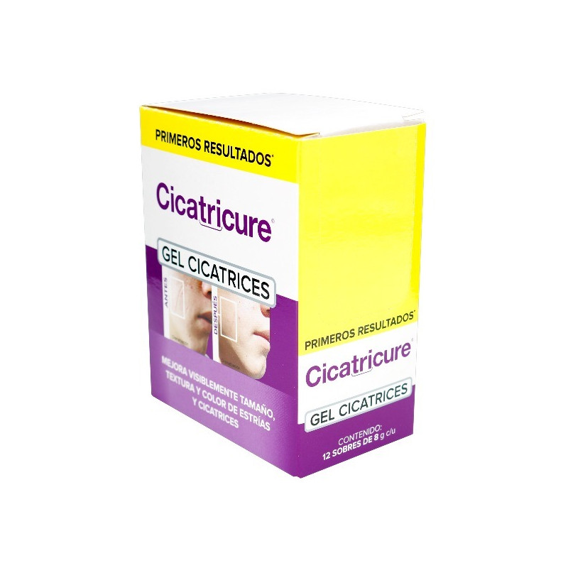 CICATRICURE GEL CICATRICES 12 SOBRES 8 G