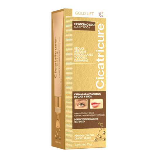CICATRICURE CONTORNO DUO OJOS-BOCA GOLD LIFT 15 G