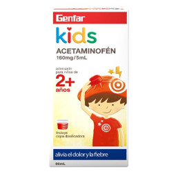 ACETAMINOFEN KIDS 160MG/5ML 90 ML GENFAR