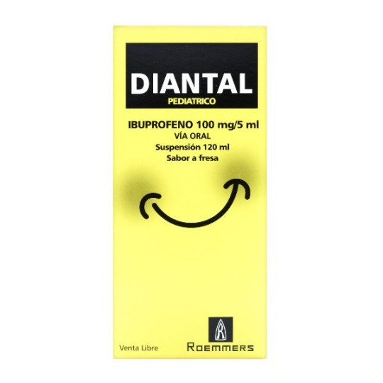 DIANTAL PEDIATRICO SUSPENSION FRESA 120 ML