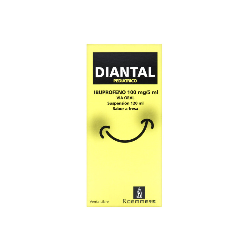 DIANTAL PEDIATRICO SUSPENSION FRESA 120 ML