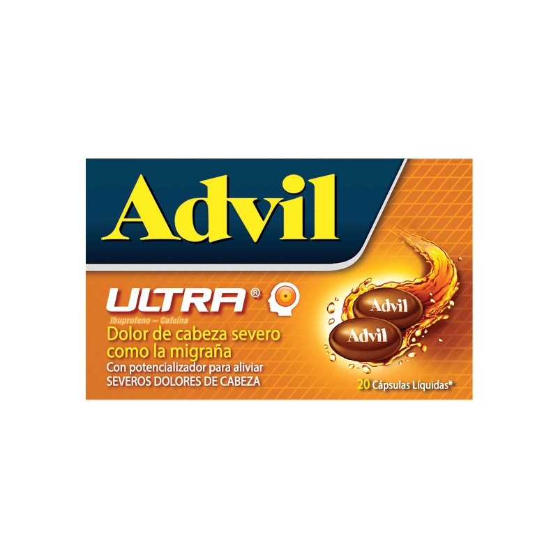 ADVIL ULTRA 20 CAPSULAS BLANDAS