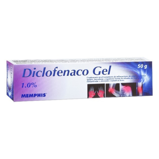 DICLOFENACO GEL 50 G MEMPHIS