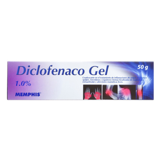 DICLOFENACO GEL 50 G MEMPHIS