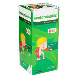 ACETAMINOFEN JARABE 150MG/5ML 120 ML CEREZA MEMPHIS