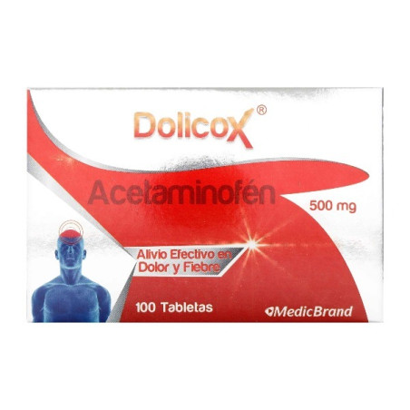 DOLICOX 500MG 100 TABLETAS