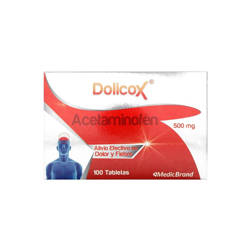DOLICOX 500MG 100 TABLETAS