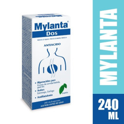 MYLANTA DOS SUSPENSION MENTA 240 ML