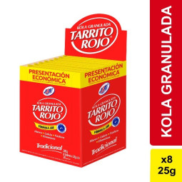 KOLA GRANULADA JGB TRADICIONAL 25 G 8 SOBRES
