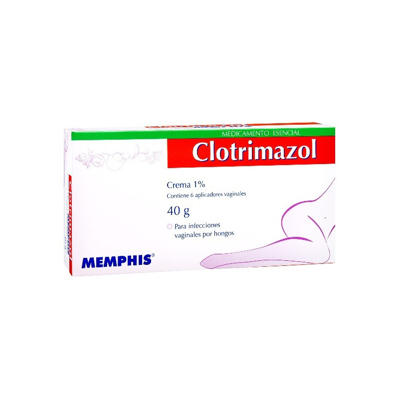 CLOTRIMAZOL CREMA VAGINAL 1% 40 G MEMPHIS