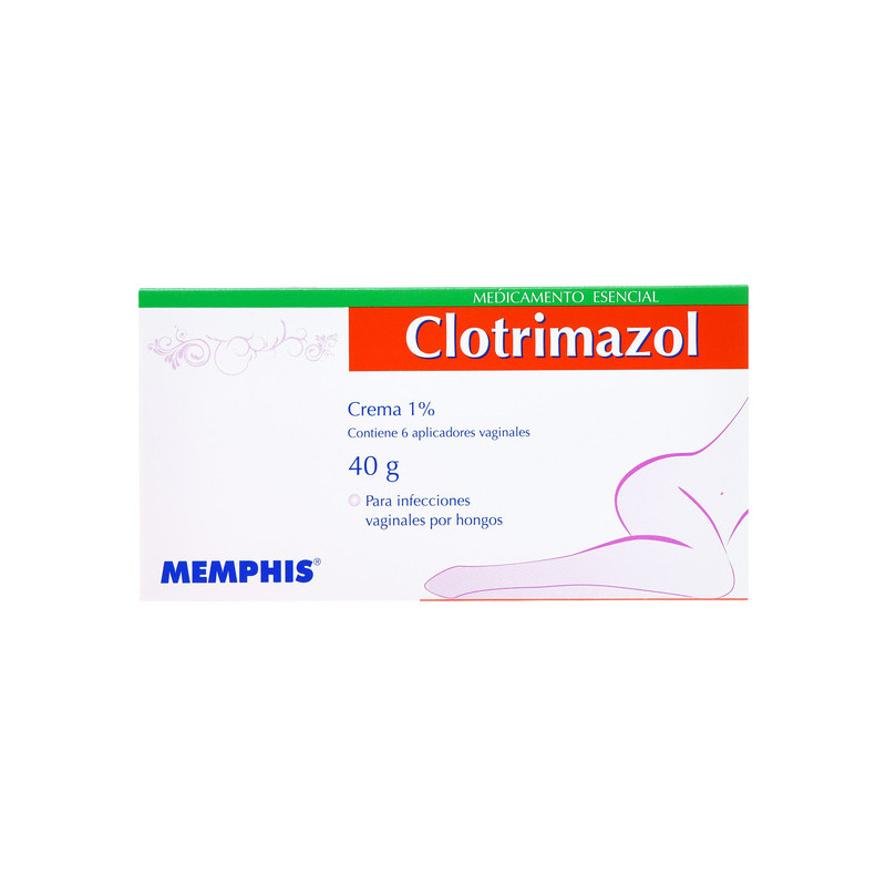 CLOTRIMAZOL CREMA VAGINAL 1% 40 G MEMPHIS