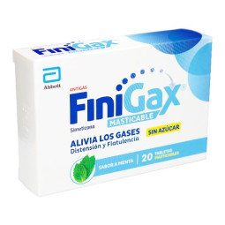 FINIGAX MENTA 20 TABLETAS MASTICABLES