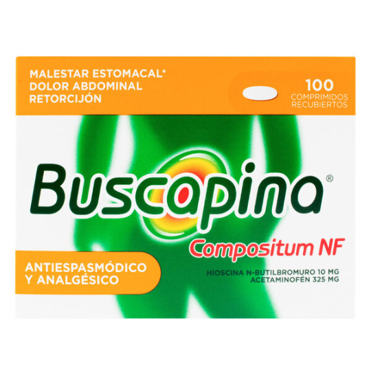 BUSCAPINA NF 100 TABLETAS