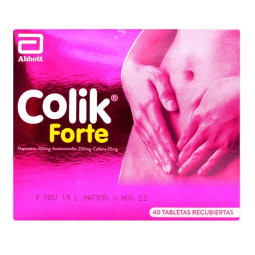COLIK FORTE 40 TABLETAS RECUBIERTAS