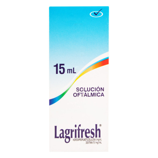 LAGRIFRESH SOLUCION OFTALMICA 15 ML