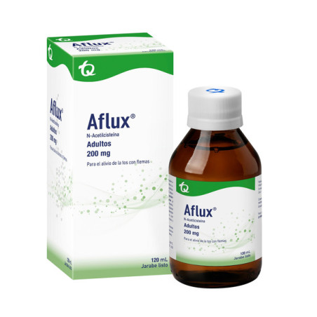 AFLUX JARABE LISTO 200 MG ADULTO 120 ML