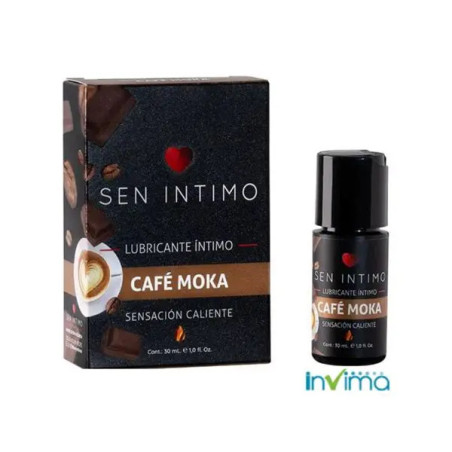 LUBRICANTE INTIMO CAFE MOKA SENSACION CALIENTE 30 ML