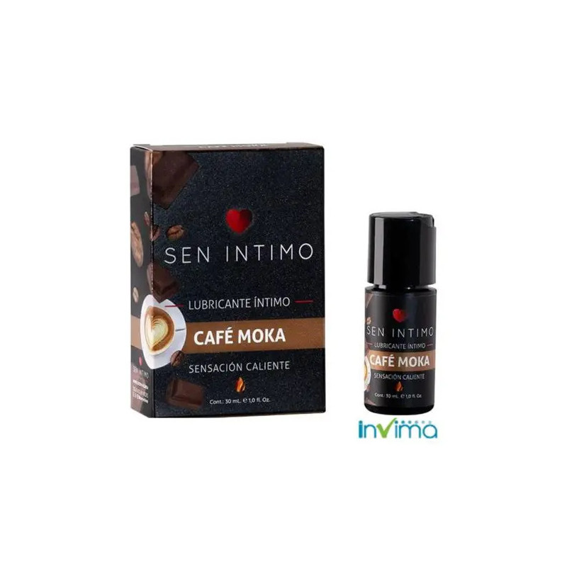 LUBRICANTE INTIMO CAFE MOKA SENSACION CALIENTE 30 ML