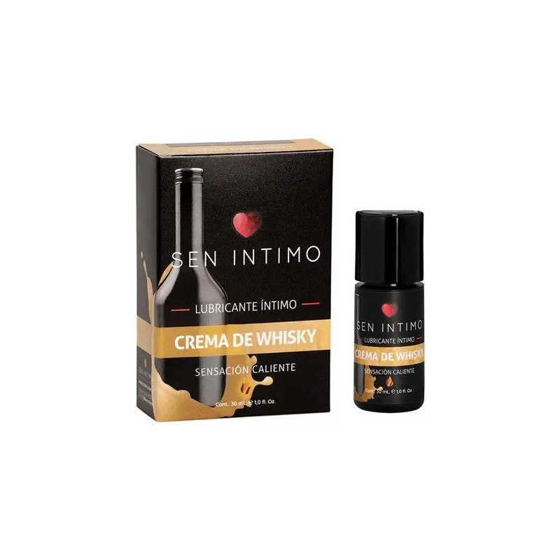 LUBRICANTE INTIMO CREMA DE WHISKY SENSACION CALIENTE 30ML