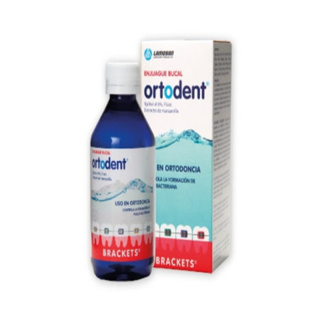 ORTODENT ENJUAGUE BUCAL BRACKETS 300 ML