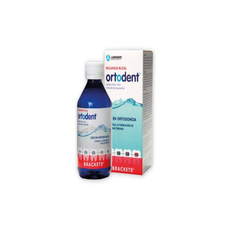 ORTODENT ENJUAGUE BUCAL BRACKETS 300 ML