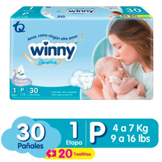 WINNY SENSITIVE ETAPA 1 30 UNIDADES