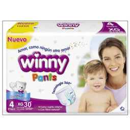 WINNY PANTS ETAPA 4 XG 30 UNIDADES