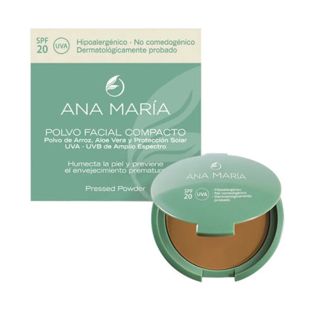 POLVO COMPACTO ANA MARIA TONO 30 MARRON SPF20
