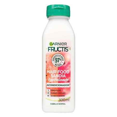 GARNIER ACONDICIONADOR FRUCTIS HAIR FOOD SANDIA 300 ML