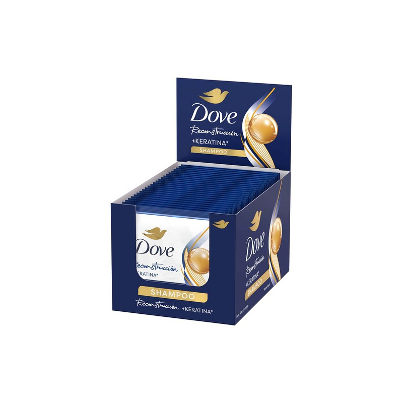DOVE SHAMPOO RECONSTRUCCION COMPLETA + KERATINA 18 ML 1 SOBRE
