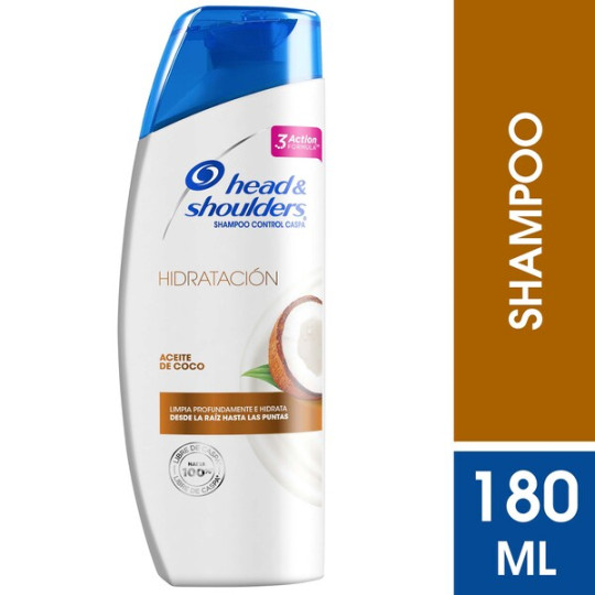 HEAD & SHOULDERS SHAMPOO HIDRATACION COCO 180 ML