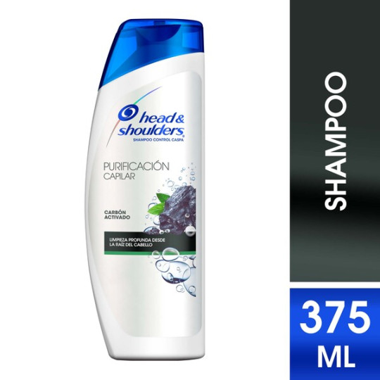 HEAD & SHOULDERS SHAMPOO CONTROL CARBON ACTIVADO 375 ML