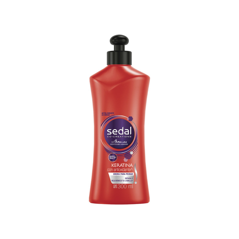SEDAL CREMA PARA PEINAR KERATINA CON ANTIOXIDANTES 300 ML