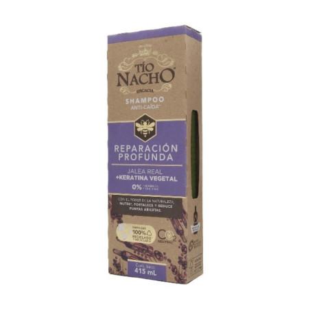 TIO NACHO SHAMPOO KERATINA VEGETAL 415 ML