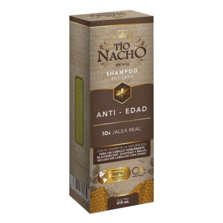 TIO NACHO SHAMPOO JALEA REAL ANTIEDAD 415 ML