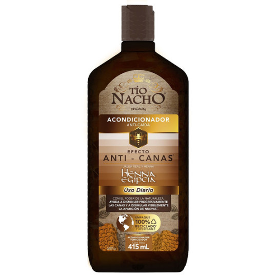 TIO NACHO ACONDICIONADOR ANTI CANAS 415 ML