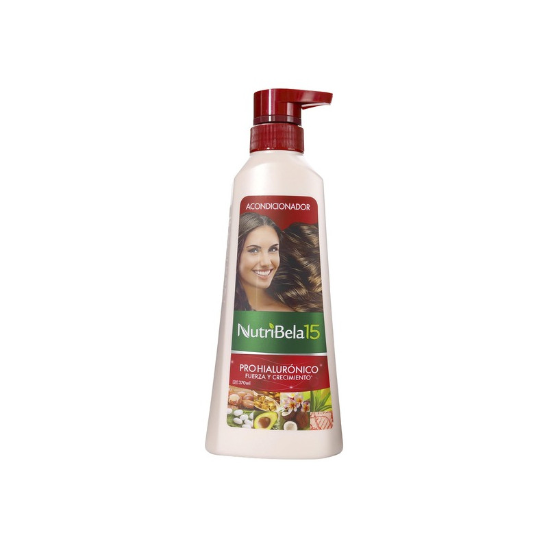 NUTRIBELA 15 ACONDICIONADOR PROHIALURONICO 370 ML